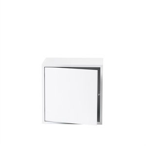 Muuto Estantería Apilable Mediana con Puerta Blanco