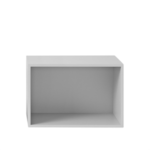 Estantería Apilable Muuto con Placa Posterior Grande Gris