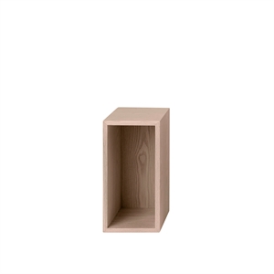 Muuto Estantería Apilable Pequeño con Placa Posterior de Roble