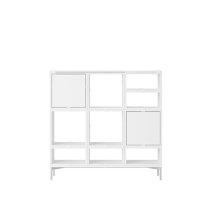 Estantería Apilable para Pasillo Muuto con Configuración 3 en Blanco