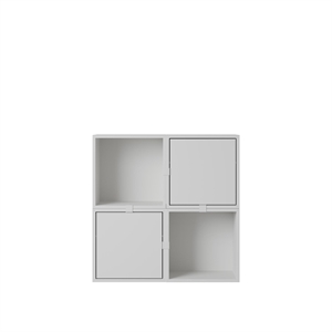 Estantería Apilable para Pasillo Muuto, Configuración 4 , Gris