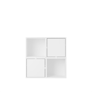 Estantería Apilable para Pasillo Muuto , Configuración 4, Blanco