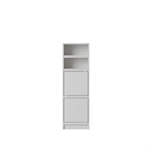 Estantería de oficina apilable Muuto, configuración 4, Gris