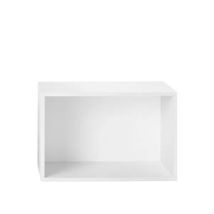 Muuto Estantería Apilable Grande con Placa Trasera Blanco