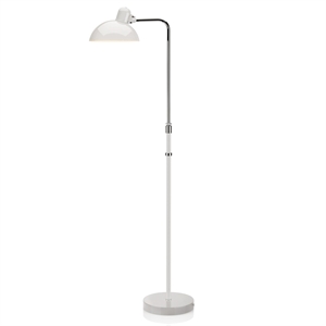 Fritz Hansen Kaiser Idell 6580 Lámpara de Pie Blanca