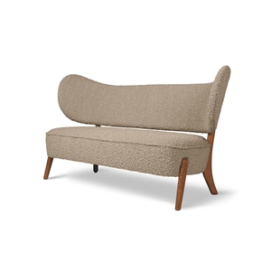 Sofá Mazo TMBO Nobilis/Taiga Taupe/Roble Ahumado