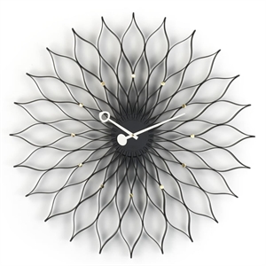 Reloj Vitra Girasol Reloj Negro/ Latón