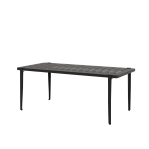 Mesa de Exterior TipToe Midi 190 x 90 cm Negro Grafito