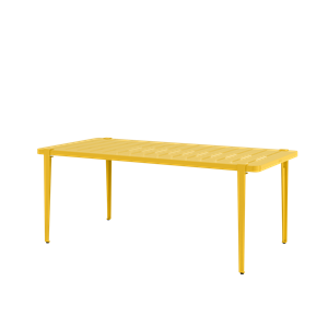 Mesa de Exterior TipToe Midi 190 x 90 cm Amarillo Sol