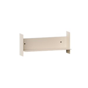 Estante TipToe PLI de Acero, 45 Cm, Blanco Crema
