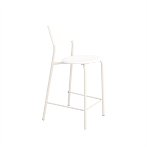 Taburete de bar TipToe SSDr 65 cm blanco crema