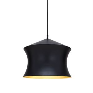 Tom Dixon Beat Waist Lámpara Colgante Negro