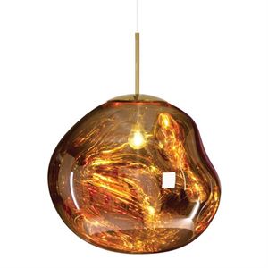 Tom Dixon Melt Lámpara Colgante Grande Dorado