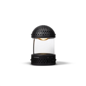 Altavoz de Luz Transparente Negro