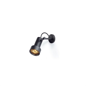 Trizo 21 2Thirty-W1 Lámpara de Pared Panal de Abeja Negro/Aro Negro
