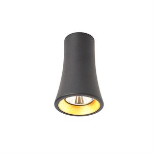 Trizo 21 Naga Spot and Ceiling lamp Black + Gold
