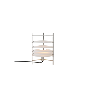 Lámpara de Mesa Parachilna Topuro Pequeño de Acero Inoxidable/acrílico