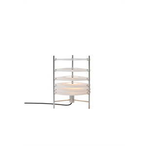 Lámpara de Mesa Parachilna Topuro Pequeño de Acero Inoxidable/acrílico