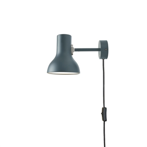 Anglepoise Type 75 Mini Lámpara de Pared Con Cable Gris Pizarra