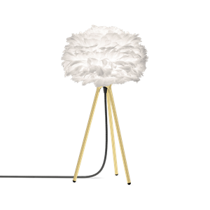 Lámpara de Mesa Umage Eos H36 Blanco/ Latón