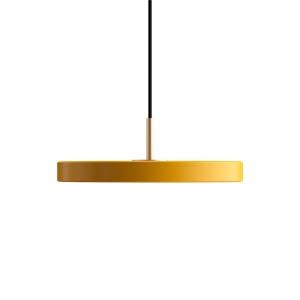 Umage Asteria Mini Lámpara Colgante Amarillo Con Parte Superior de Latón