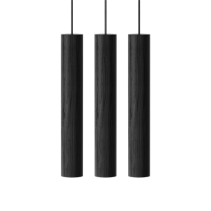 Umage Chimes 3 Cluster Lámpara Colgante Roble Negro