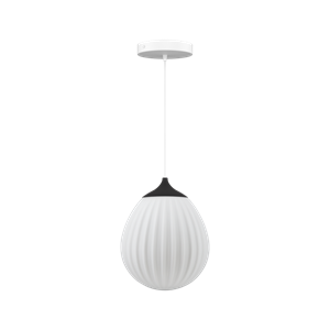 Lámpara colgante Umage Around The World Mini Negro/ Blanco
