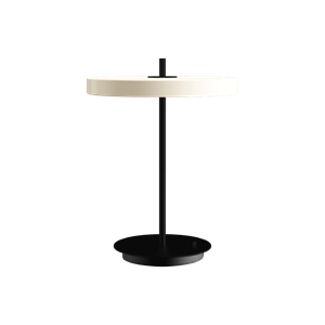 Umage Asteria Lámpara de Mesa Blanco Perla/ Negro