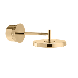 Lámpara de pared Umage Asteria corta y Cableado de Latón pulido