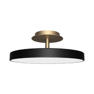 Lámpara de techo Umage Asteria UP Plus, Negro medio