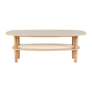 Mesa de Centro Rectangular Elegante Together de Umage, de Roble Bajo
