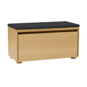 Gabinete Umage Hideaway Enchapado con Puerta y Estante en Roble/sombra
