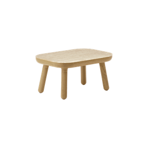 Mesa Auxiliar Umage Paff Baja Roble/Travertino