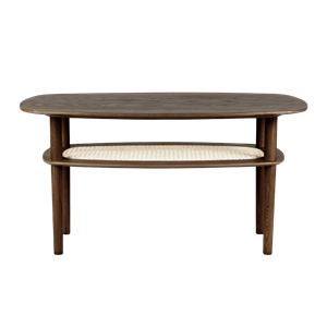 Mesa de Centro Rectangular Elegante Together de Umage, Roble Oscuro Alto