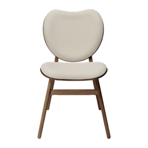 Silla de Comedor Umage A Conversation Piece en Nuez y Arena Blanca