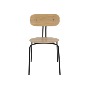 Umage Curious Silla de comedor Roble/Estructura con recubrimiento en polvo