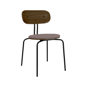 Silla de Comedor Umage Curious en Roble Ahumado/ Negro/Monrose