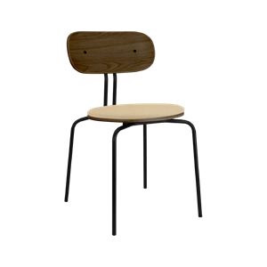 Silla de Comedor Umage Curious en Roble Ahumado/ Negro/brillo Veraniego