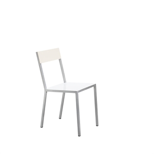 Valerie Objects Alu Mesa de Comedor Silla Blanco/Marfil