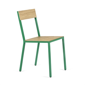 Valerie Objects Alu Mesa de Comedor Silla Madera/ Verde