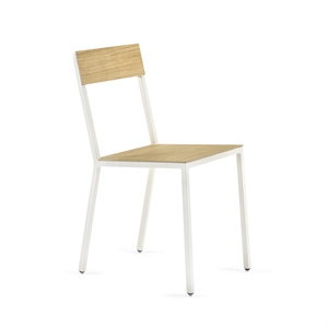 Valerie Objects Alu Mesa de Comedor Silla Madera/ Blanco