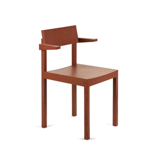 Valerie Objects Silla de Comedor Silenciosa con Reposabrazos Clay