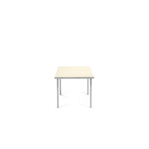 Valerie Objects Mesa de Comedor Alu 85x85 cm Marfil