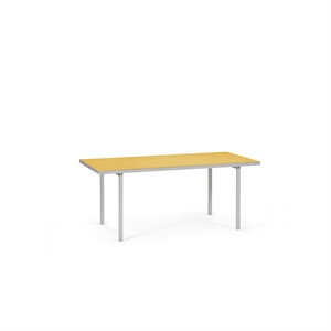 Valerie Objects Mesa de Comedor de Aluminio 180x85 cm Amarillo