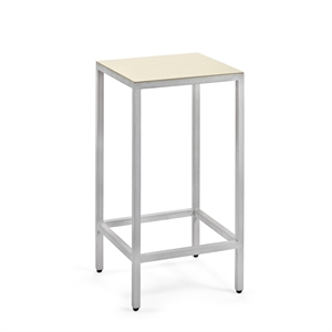 Taburete de Bar Valerie Object Alu M Marfil