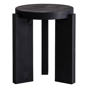 Taburete Vaarnii 001 Negro Negro