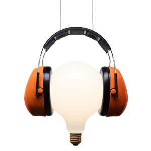 Ingo Maurer ¡Shhh! Lámpara Colgante Arancio