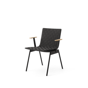 &Tradition Ville Silla De Jardín Con Reposabrazos AV34 Negro Cálido