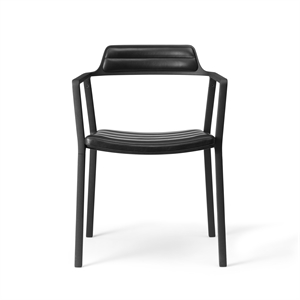 Silla de Comedor Vipp 451 Cuero Negro