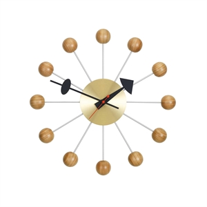 Vitra Ball Clock Reloj Cereza